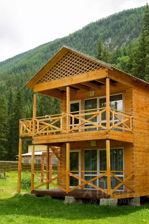 Дом в Алтай, Улаганский район, с. Акташ Лесная ул., 1Б (38 м) - Фото 0