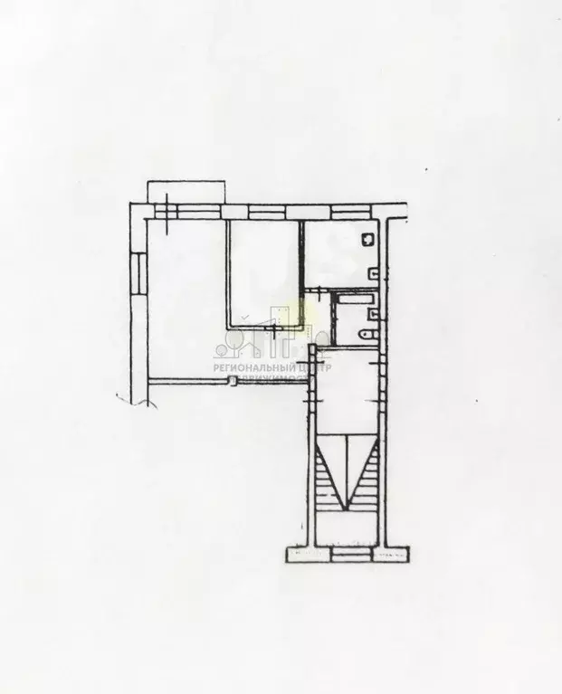 2-к кв. Иркутская область, Иркутск Пограничный пер., 4 (40.5 м) - Фото 2