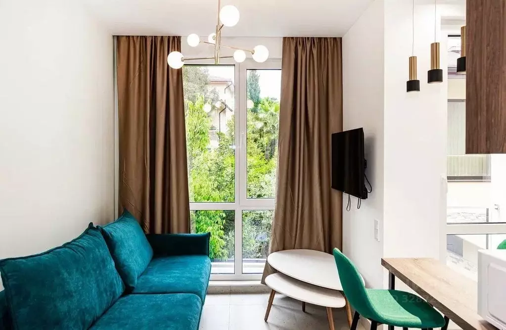 Студия Краснодарский край, Сочи ул. Ленина, 300А/1к1 (23.0 м) - Фото 2