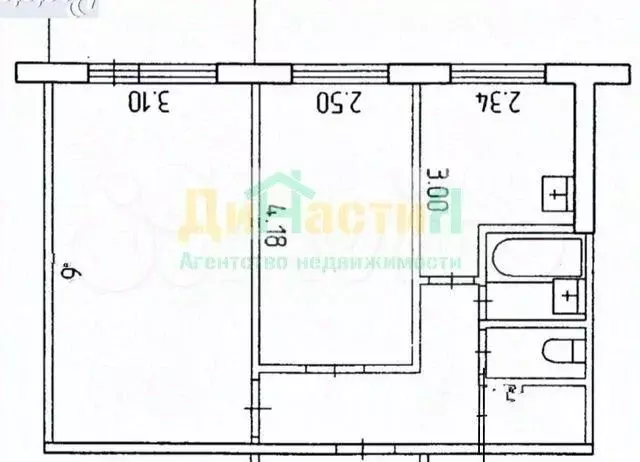 2-к кв. Белгородская область, Белгород Народный бул., 63А (43.6 м) - Фото 0