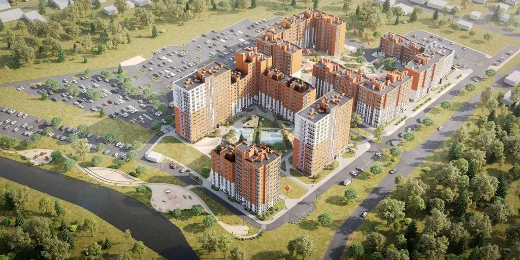 1-к. квартира, 38,7м, 7/9эт. - Фото 0