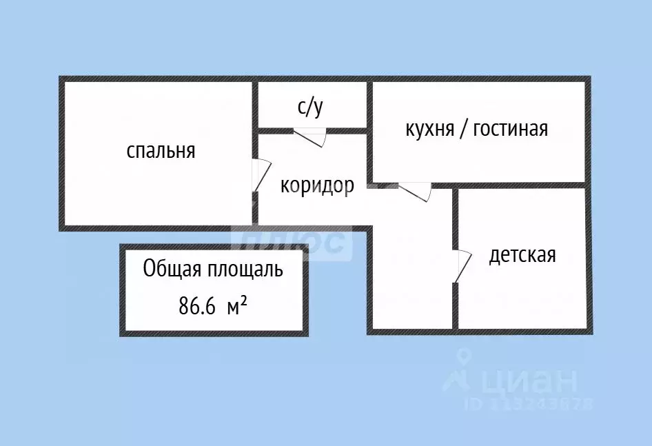 2-к кв. Дагестан, Махачкала ул. Гапцахская, 20 (86.2 м) - Фото 2