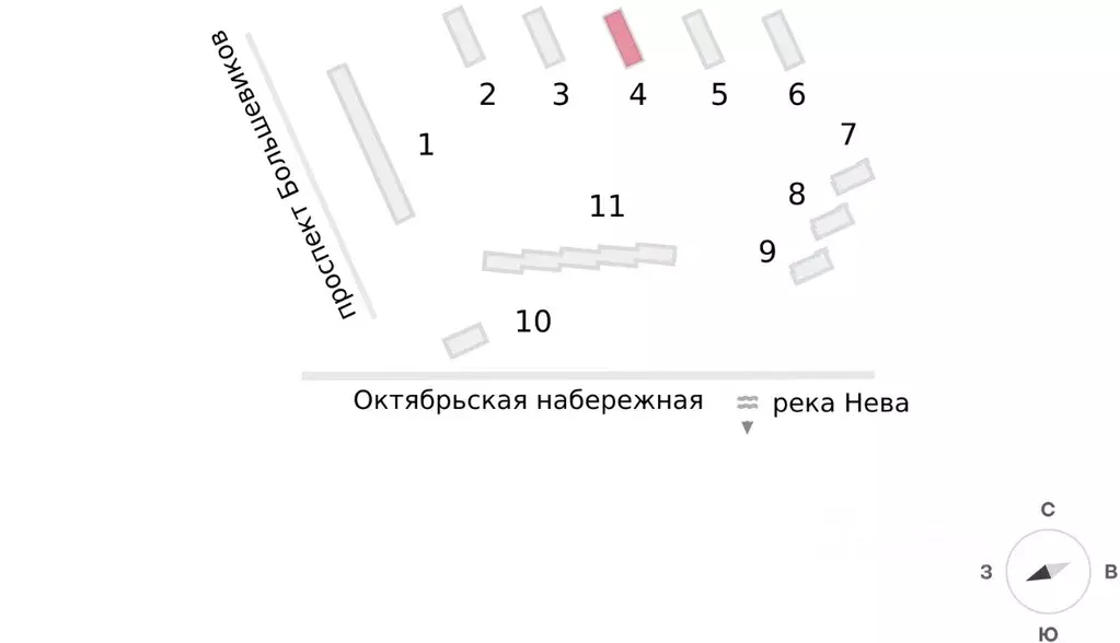 1-к кв. Санкт-Петербург просп. Большевиков, 66к4 (36.9 м) - Фото 2