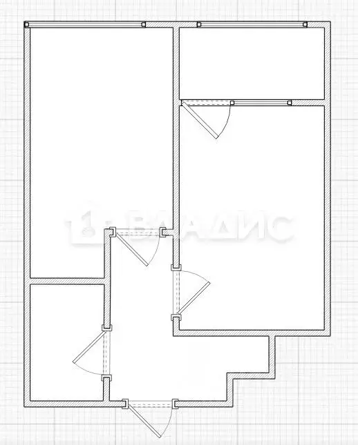1-к кв. Пензенская область, Пенза ул. Мира, 46к2 (43.9 м) - Фото 2