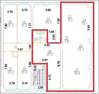 Аренда офиса 140 м2 м. Дмитровская в сао - Фото 0