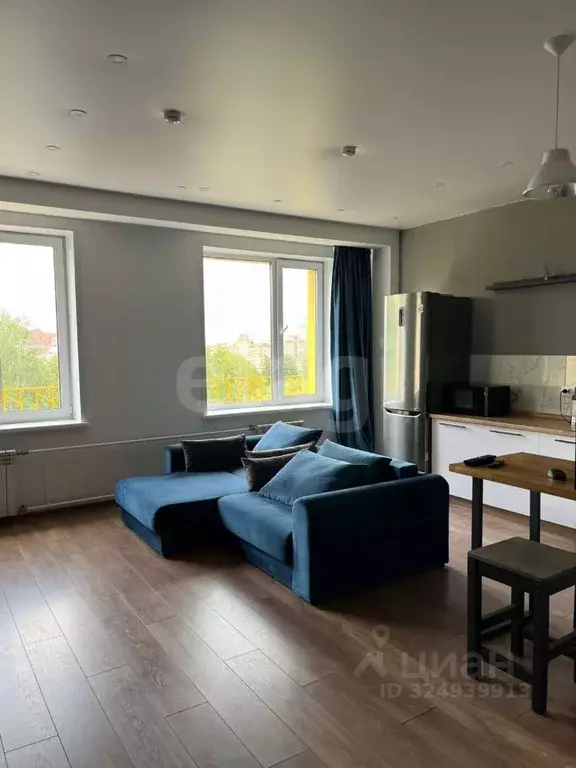 Студия Красноярский край, Красноярск Ленинградская ул., 42/1 (31.8 м) - Фото 1