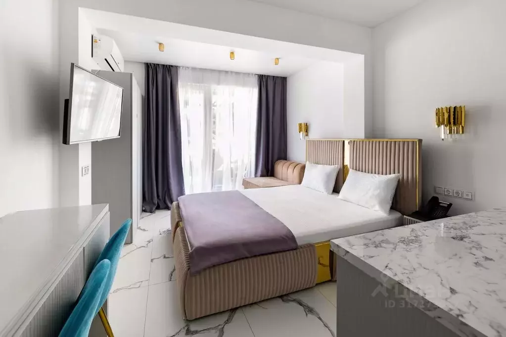 Комната Краснодарский край, Сочи Светлана мкр, ул. Депутатская, 14 ... - Фото 2