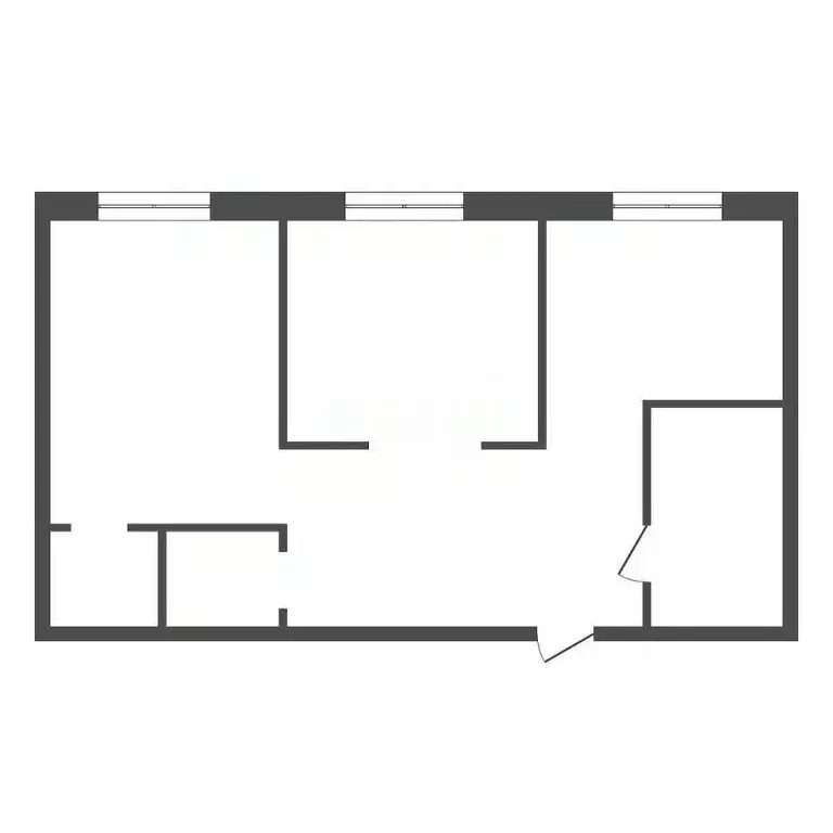 2-к кв. Красноярский край, Красноярск ул. Александра Матросова, 30В ... - Фото 1