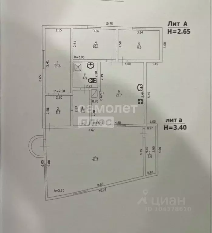 Дом в Краснодарский край, Туапсинский муниципальный округ, с. ... - Фото 2