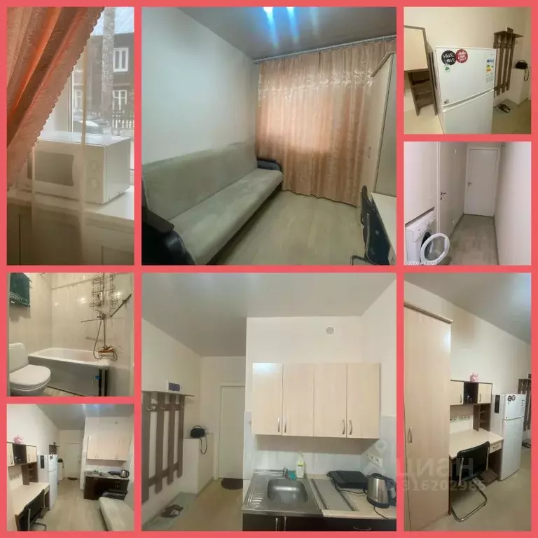 Студия Томская область, Томск ул. Карпова, 8А (16.0 м) - Фото 2