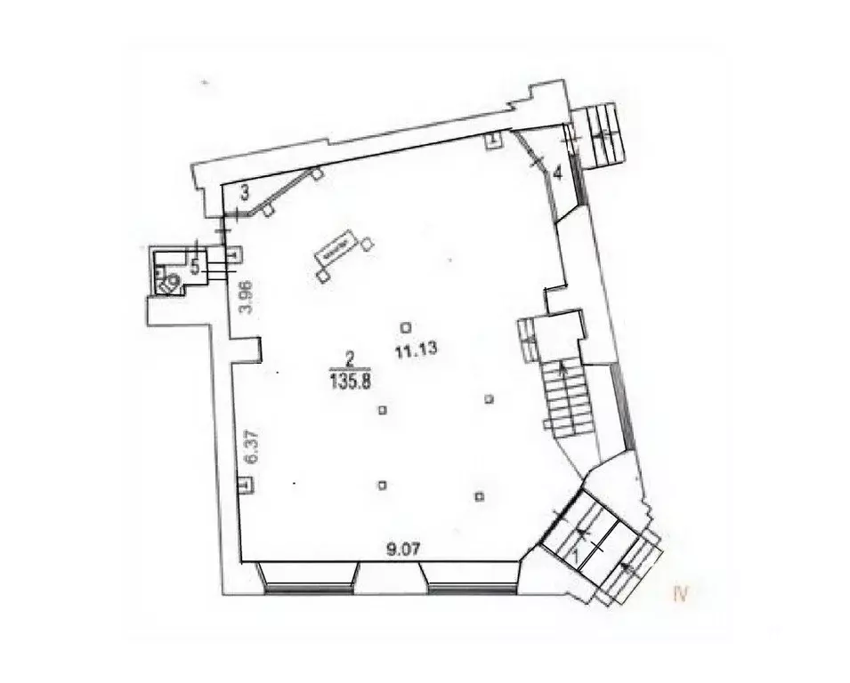 Помещение свободного назначения в Москва ул. Рождественка, 5/7С2 (146 ... - Фото 1