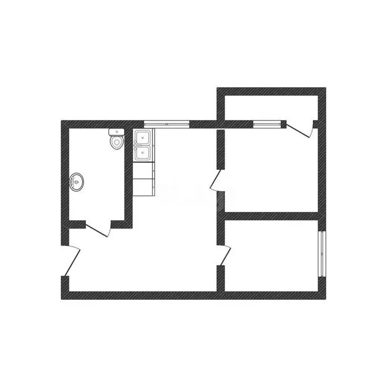 2-комнатная квартира: Бийск, Стахановская улица, 2/3 (49.9 м) - Фото 0