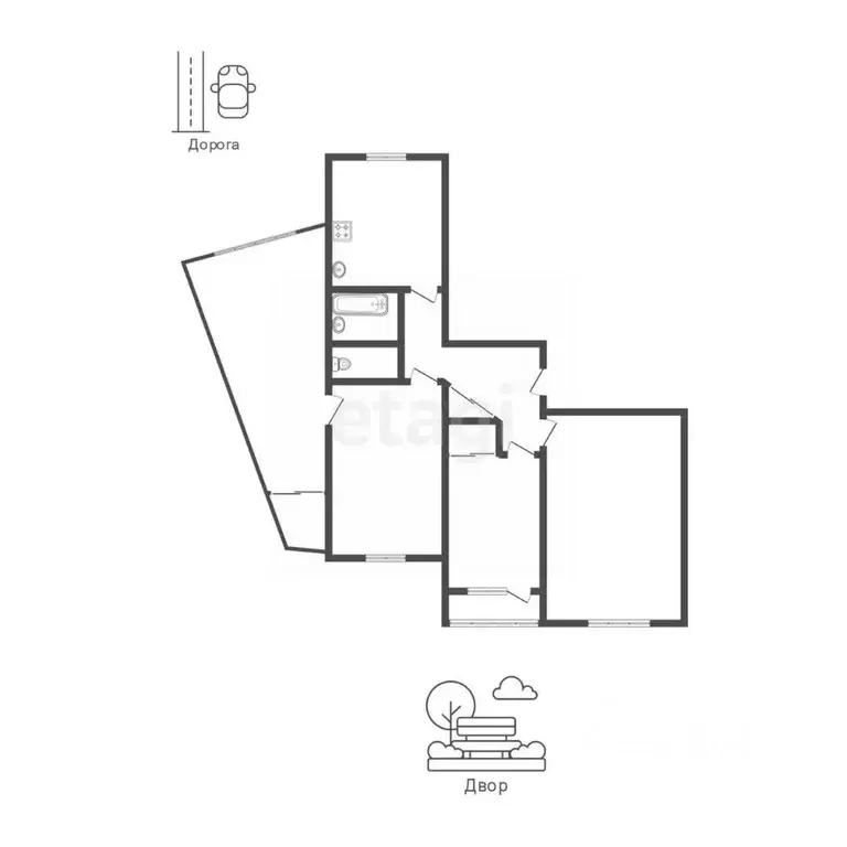 3-к кв. Иркутская область, Ангарск 32-й мкр, 1 (97.0 м) - Фото 2