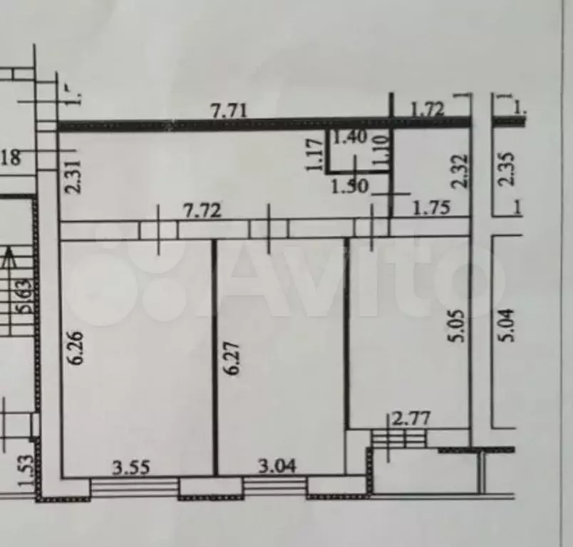 2-к. квартира, 77 м, 4/12 эт. - Фото 0