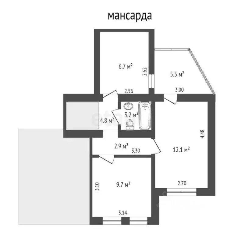 3-к кв. Ростовская область, Ростов-на-Дону Социалистическая ул., 95 ... - Фото 1