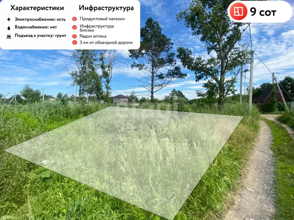 Участок в Хабаровский край, Хабаровский район, Тополевское с/пос, с. ... - Фото 1