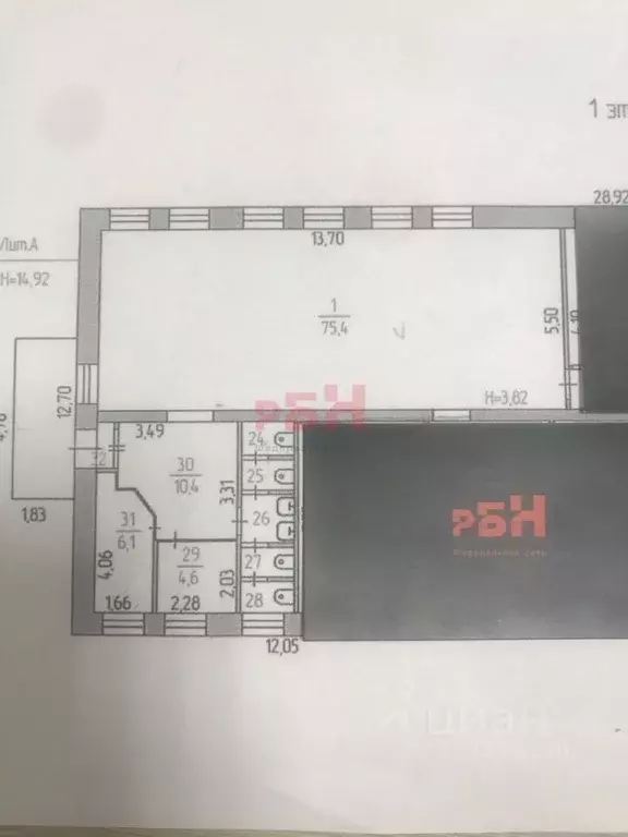 Офис в Курганская область, Курган Тобольная ул., 54 (105 м) - Фото 1