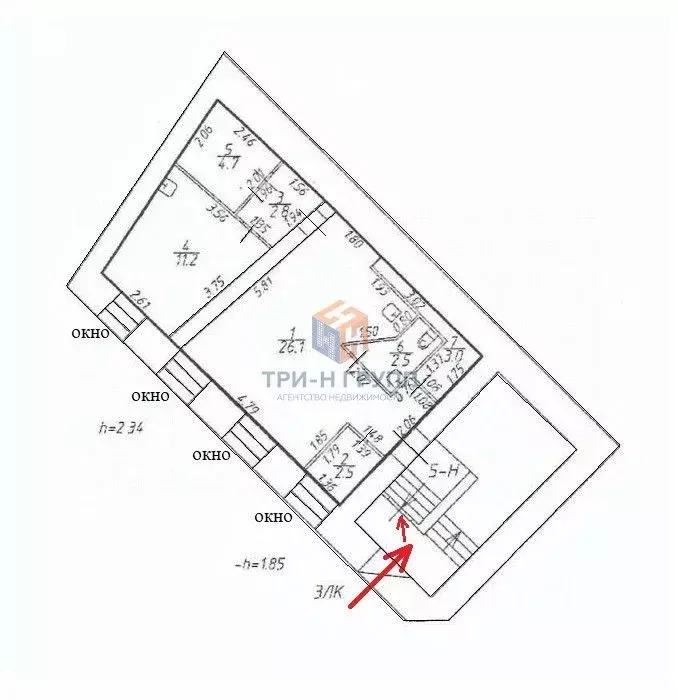 Помещение свободного назначения в Санкт-Петербург Никольская пл., 6 ... - Фото 2