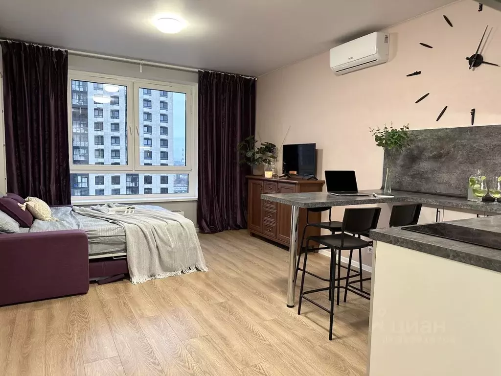 Студия Москва ул. Михайлова, 30Ак4 (26.0 м) - Фото 0