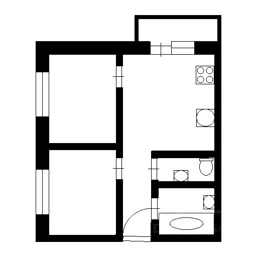 1-к кв. Севастополь ул. Репина, 19 (42.0 м) - Фото 2