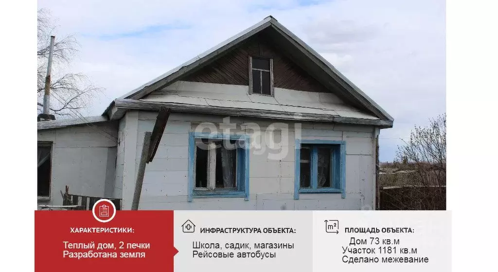 Дом в Вологодская область, Череповец пос. Новые Углы, ул. Центральная, ... - Фото 0