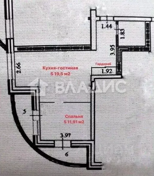 2-к кв. Новосибирская область, Новосибирск ул. Декабристов, 10 (42.3 ... - Фото 1