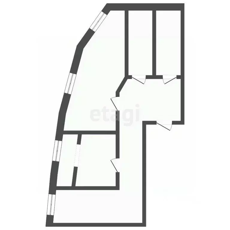 2-к кв. Тюменская область, Тюмень Профсоюзная ул., 56 (96.0 м) - Фото 0