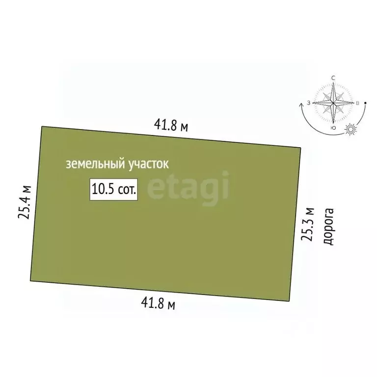 Участок в Ростовская область, Аксайский район, Старочеркасское с/пос, ... - Фото 2