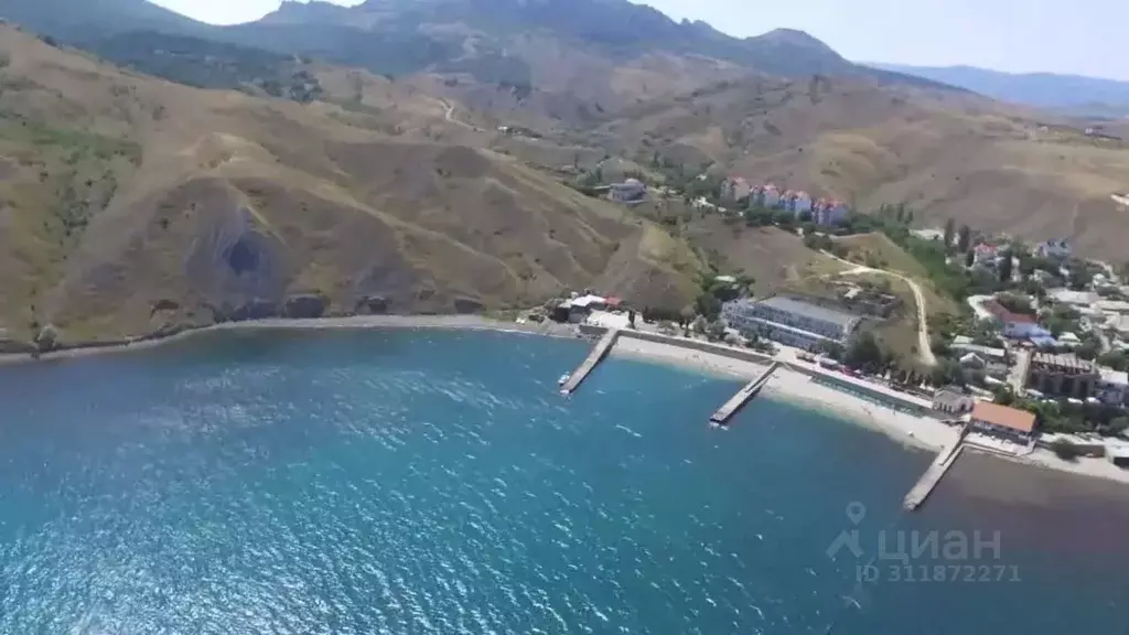 Участок в Крым, Феодосия муниципальный округ, Коктебель пгт  (764.0 ... - Фото 1