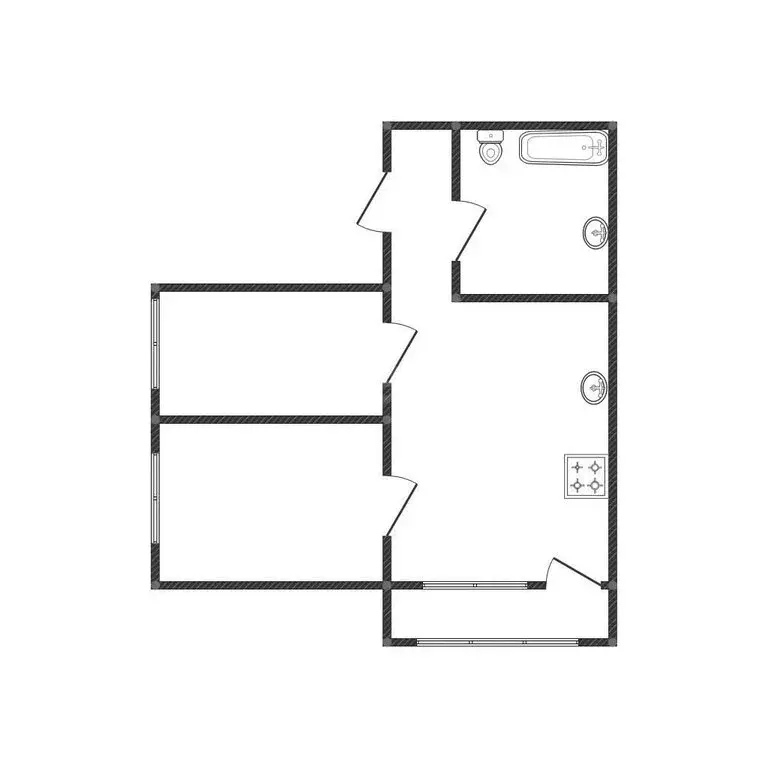 2-комнатная квартира: Ставрополь, Промышленный район, микрорайон № 35, ... - Фото 1