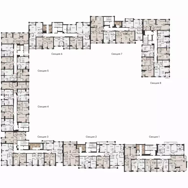 1-к кв. Ростовская область, Ростов-на-Дону Ривьера жилой квартал,  ... - Фото 2