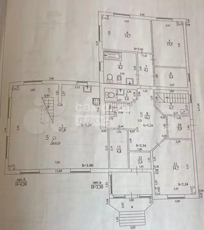 Дом 222,2 м на участке 12 сот. - Фото 0