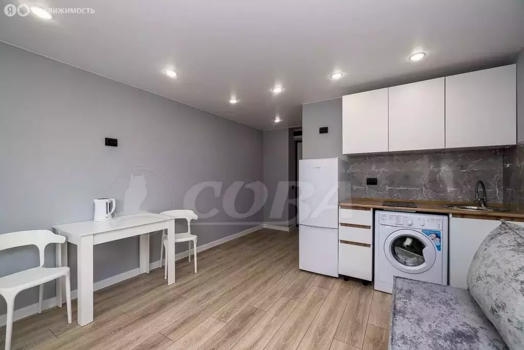 1-комнатная квартира: Тюмень, улица Республики, 239 (21 м) - Фото 2