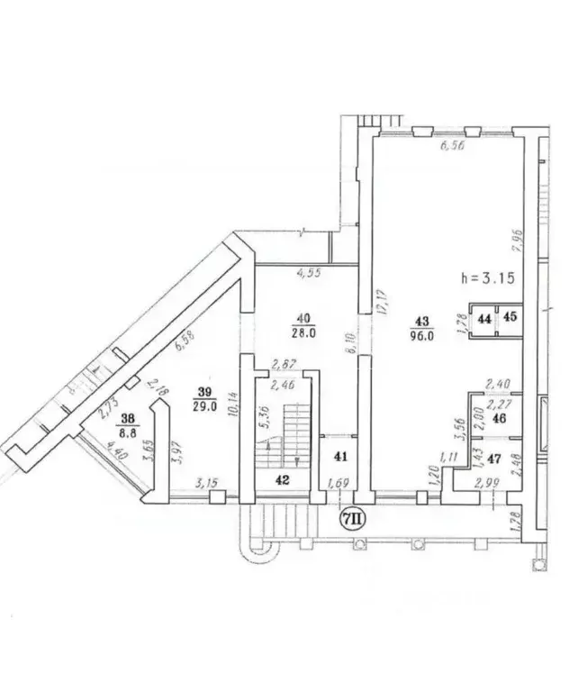 Помещение свободного назначения в Омская область, Омск ул. Фрунзе, 49 ... - Фото 2