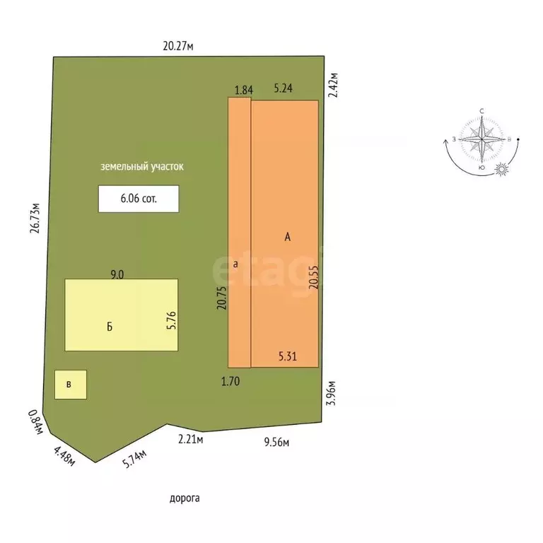 Дом в Крым, Судак муниципальный округ, с. Веселое ул. Гагарина (51 м) - Фото 2