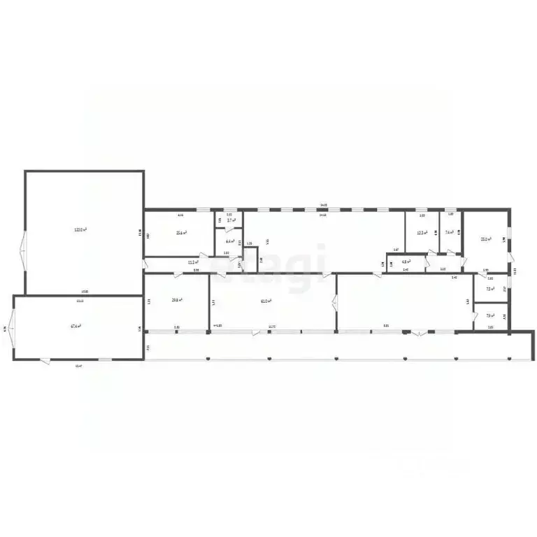 Склад в Тюменская область, Тобольск ул. Ленина, 173А (420 м) - Фото 2