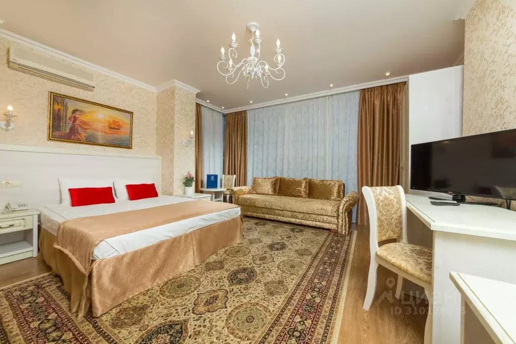 Комната Краснодарский край, Анапа Гребенская ул., 11 (25.0 м) - Фото 0