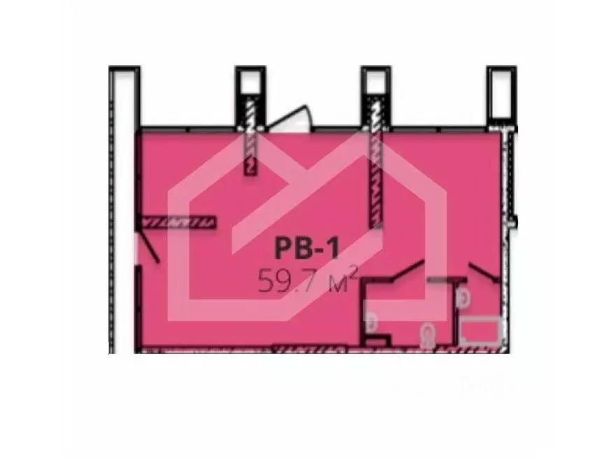 Помещение свободного назначения в Москва Стоун Райс жилой комплекс (60 ... - Фото 2