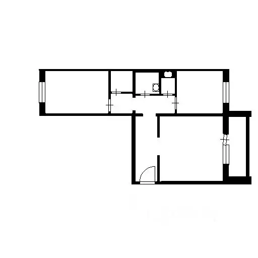 1-к кв. Ленинградская область, Всеволожск Южный мкр, ул. Московская, ... - Фото 2