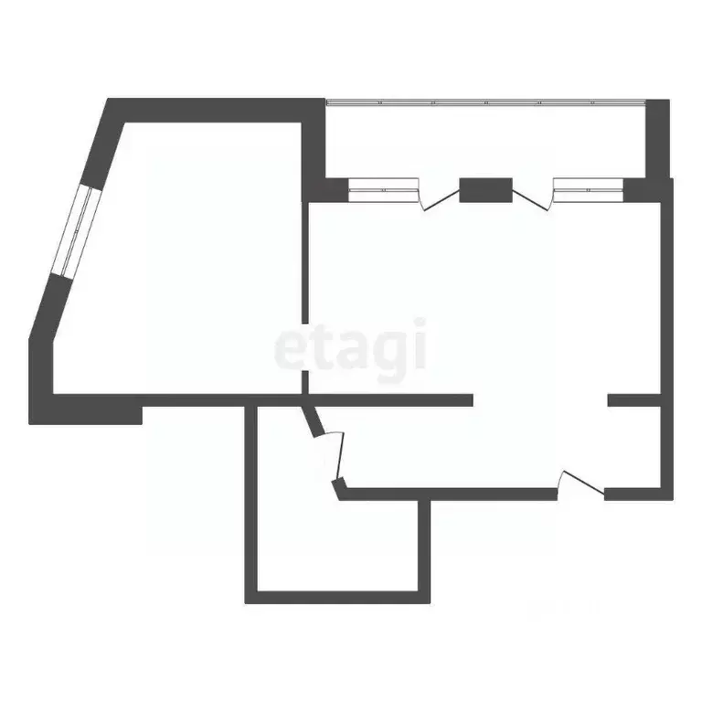 2-к кв. Красноярский край, Красноярск ул. Горького, 36А (79.2 м) - Фото 1