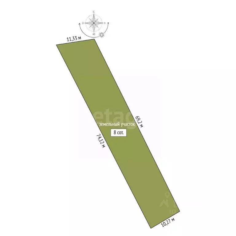 Участок в Амурская область, Благовещенск Электроаппаратного завода СТ, ... - Фото 2