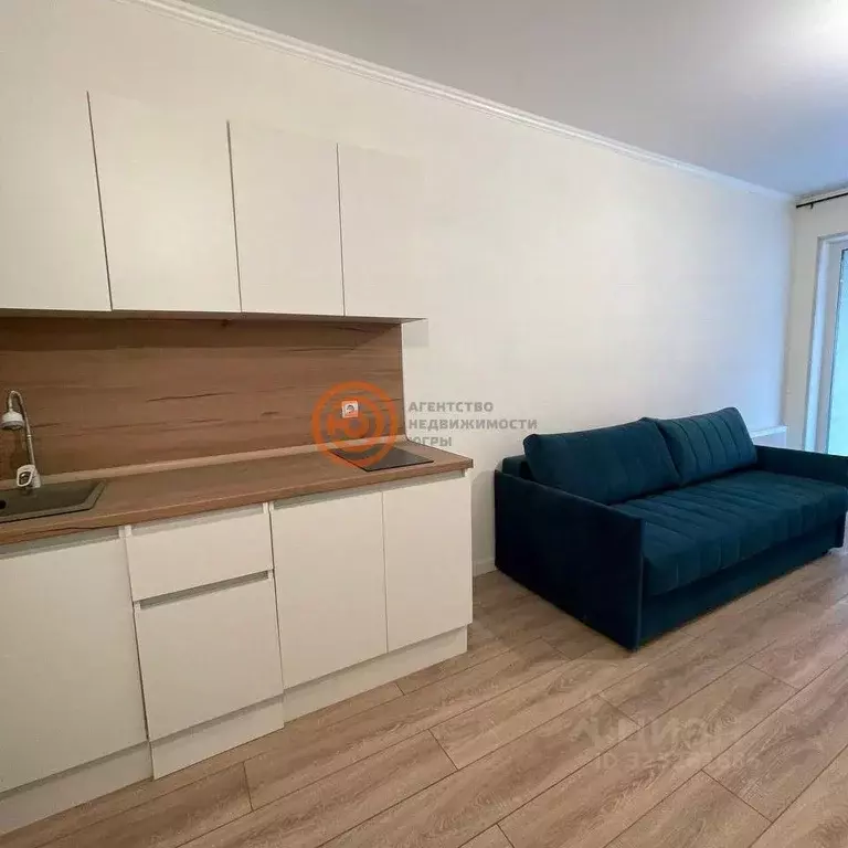 Студия Тюменская область, Тюмень ул. Газовиков, 38к1 (25.0 м) - Фото 1