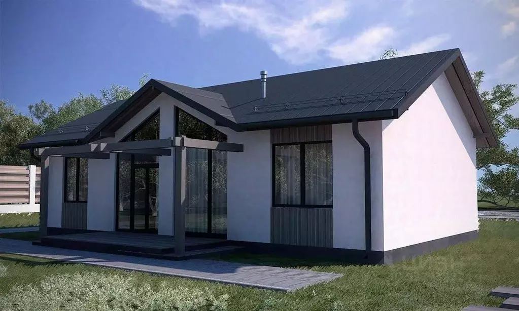 Коттедж в Свердловская область, Полевской муниципальный округ, с. ... - Фото 1