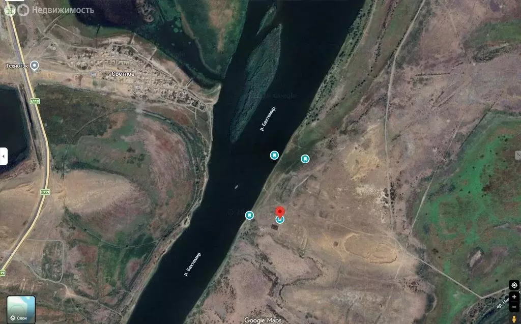 Участок в Икрянинский район, село Трудфронт (7.52 м) - Фото 1