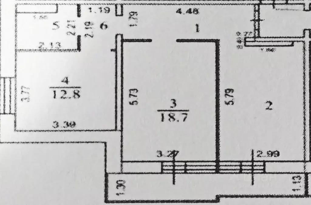 3-к кв. Иркутская область, Иркутск Байкальская ул., 236В/1 (67.0 м) - Фото 2