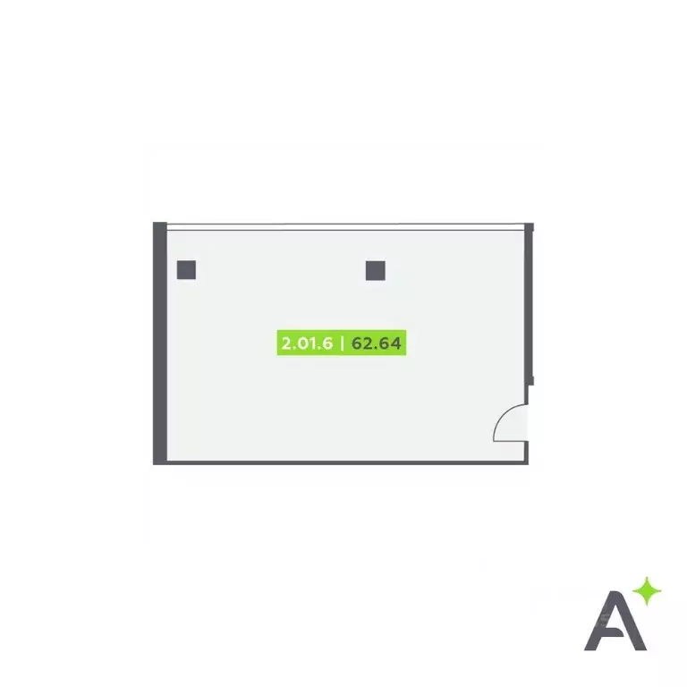 Офис в Санкт-Петербург Московский просп., 65Э (63 м) - Фото 1