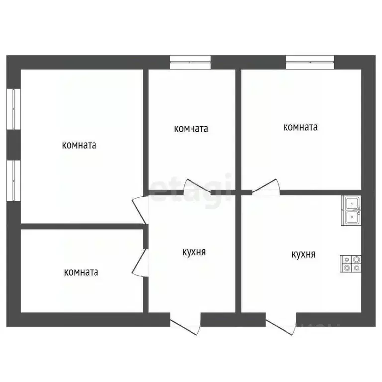 Дом в Тюменская область, Тюмень пер. 3-й Степной (85 м) - Фото 1