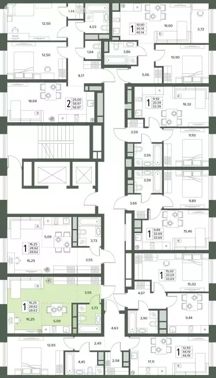 Квартира-студия: Московская область, Серпухов (28.62 м) - Фото 2