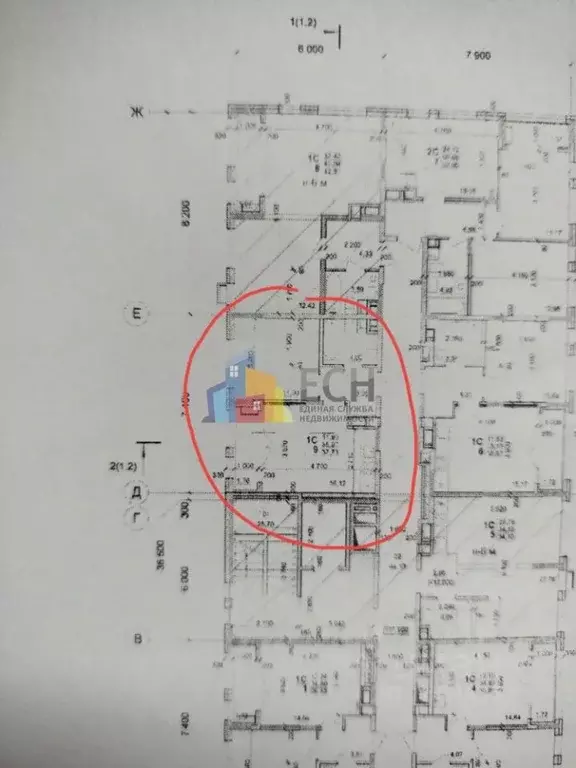 1-к кв. Тульская область, Тула городской округ, пос. Молодежный ул. ... - Фото 1