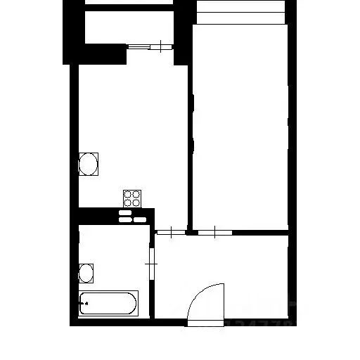 2-к кв. Санкт-Петербург Бухарестская ул., 9 (48.0 м) - Фото 2